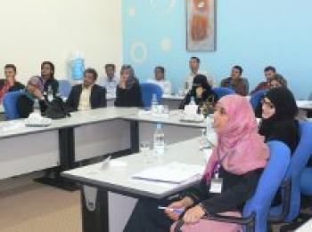 وحدة التعزيز المؤسسي ومشروع استجابة يدربون منظمات المجتمع المدني حول الإعلام والاتصال
