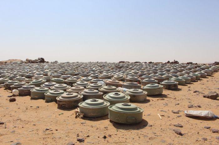  مشروع مسام السعودي يكشف عن قايمه بانتزاع اكثر من نصف مليون لغم في اليمن