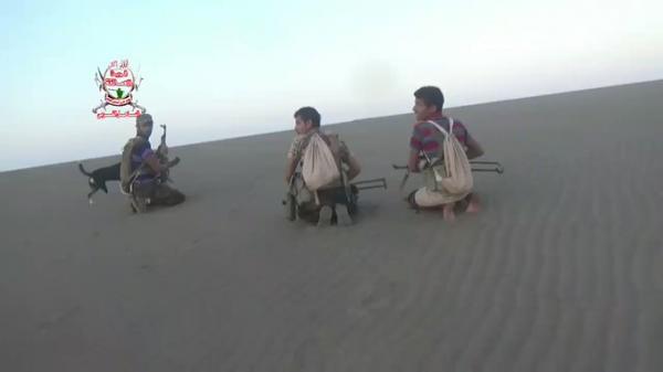 ألوية العمالقة تنشر فيديو مروع للحظة مقتل مصور الإعلام الحربي الحوثي اثناء خرقهم للهدنة