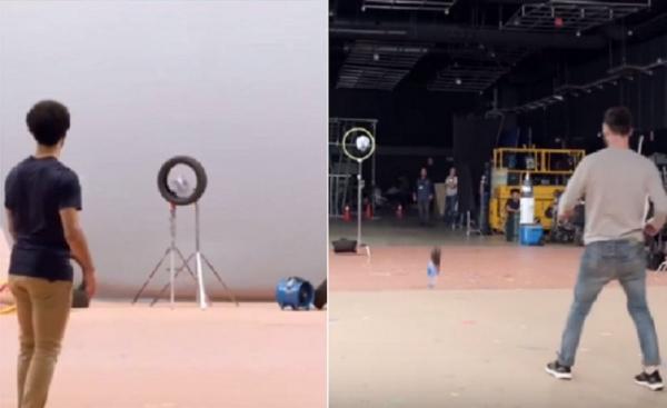 شاهد بالفيديو.. صلاح يتفوق على ميسي بالتصويب والآخير يرد عليه بهذا الفيديو! (شاهد)