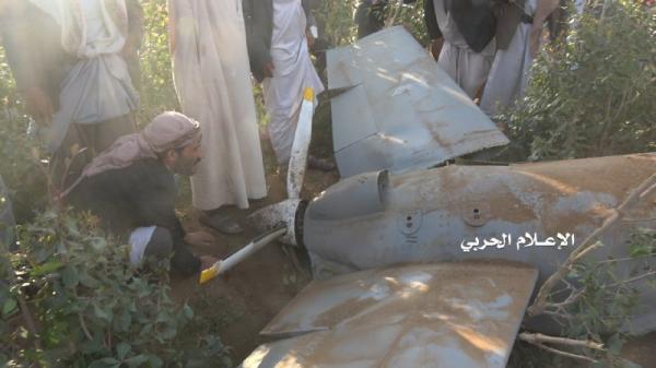 الحوثيون يعلنون إسقاط طائرة تابعة للتحالف في محافظة صعدة (صور من لحظة استهدافها الى سقوطها)