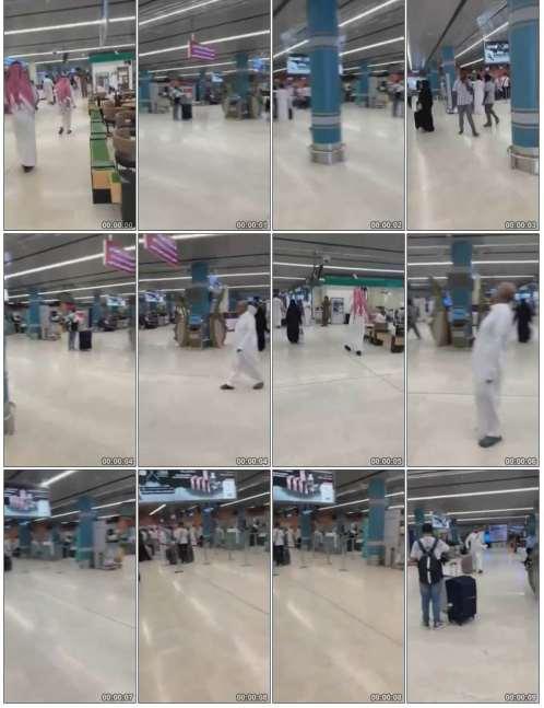 أول صور وفيديو من مطار أبها الدولي بعد استهدافه بصاروخ باليستي حوثي