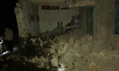 الحوثيون يقصفون منازل المواطنين في الضالع بالصواريخ وتدمير منزل !