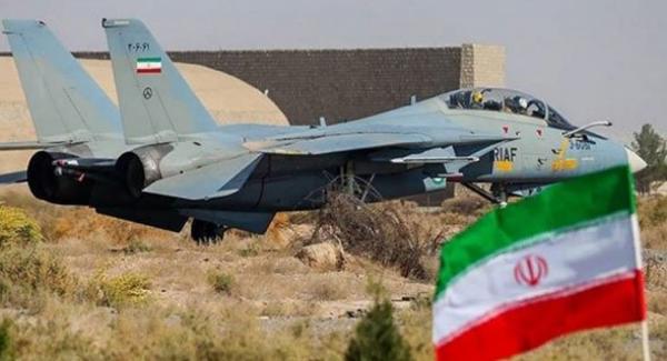 مقاتلة ايرانية تسقط فوق مياه الخليج