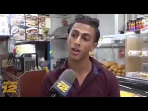 لو لا لطف الله لكان ذبحه  .. عامل يمني كاد أن يتعرض للذبح في امريكا من قبل أحد اللصوص (فيديو)