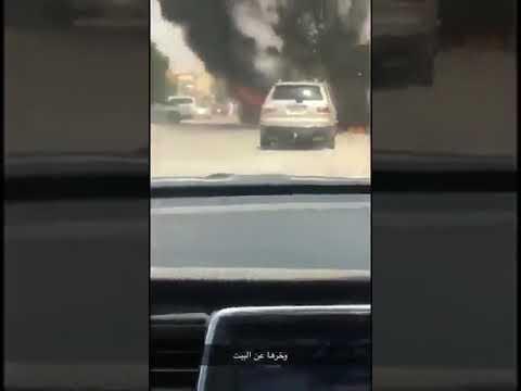 في عمل بطولي.. قائد سيارة سعودي يزيح مركبة مشتعلة لحماية الأهالي