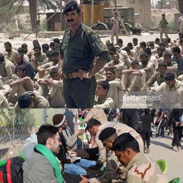 محمد العرب ينشر صورة لضابط عراقي ويحذر اليمنيين: اللبيب بالإشارة يفهم