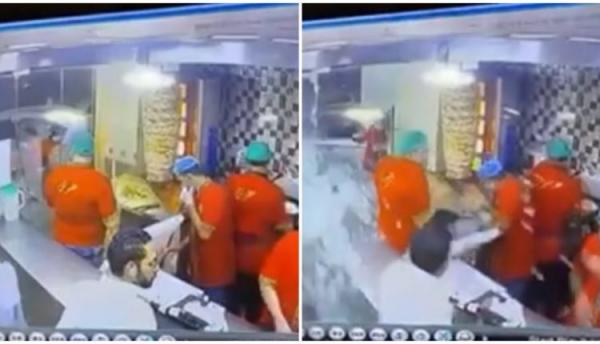 سيارة تقودها سيدة تقتحم مطعم بجدة.. وردة فعل أحد العمال لحظة الحادث تثير إعجاب الجميع