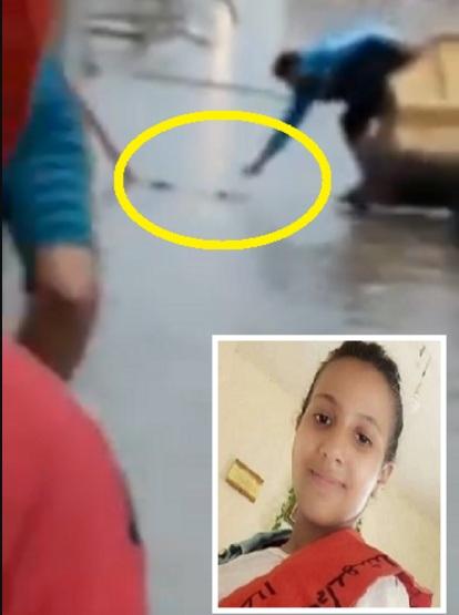 فيديو مروع.. رفع حقيبة المدرسة من الماء فخرجت معها جثة طفلة