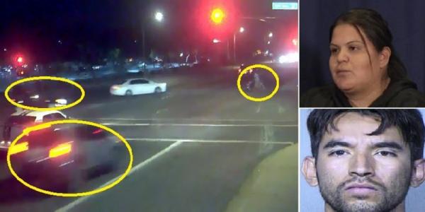 في حادث متعمد.. امرأة تصدم سيارتها بأخرى وتوقف دهس أسرة كاملة (فيديو)