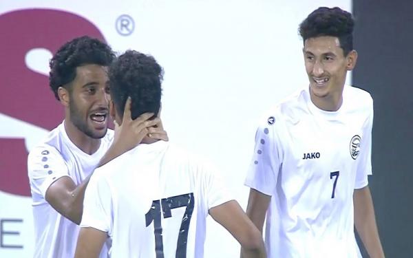ثلاثة اهداف نظيفة سجلها المنتخب اليمني للشباب على سريلانكا في المباراة التي جمعتهما بالدوحة