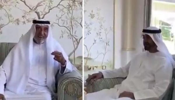شاهد.. ظهور جديد للشيخ “خليفة بن زايد” إلى جوار أخيه “محمد بن زايد”