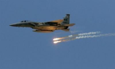 غارات جوية عنيفة للطيران على العقبة بالجوف تكشف حقيقة تقدم الحوثيين