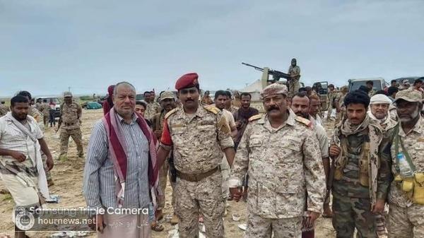 أول ظهور للواء ثابت جواس في الجنوب .. شاهد إلى جانب من ظهر !
