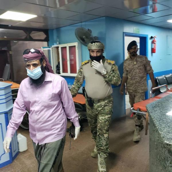 اليمن: قيادة عسكرية جنوبية تنزل إلى مستشفيات عدن في حالة طارئة