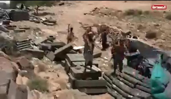 هل سلم الإصلاح اسلحته للحوثيين في قانية .. شاهد الفيديو