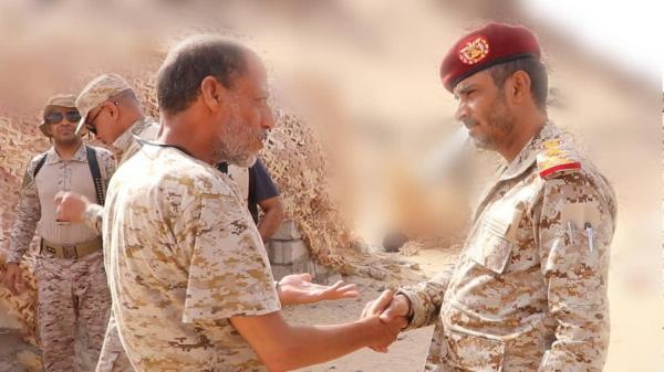 بن عزيز يظهر في جبهة الجوف