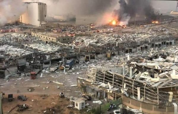 شاهد بالصور والفيديو حجم الدمار الذي خلفه انفجار بيروت امس
