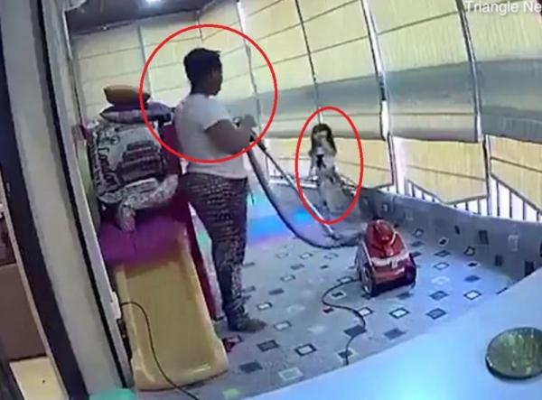 فيديو الأب والخادمة.. وماذا فعلا لحظة انفجار بيروت؟