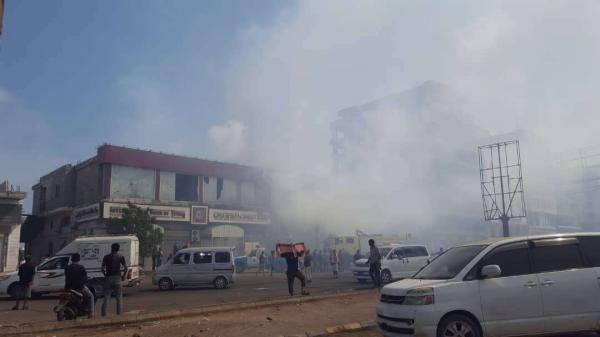 حريق يلتهم محل قصر التحف والهدايا بالمنصورة (صورة)