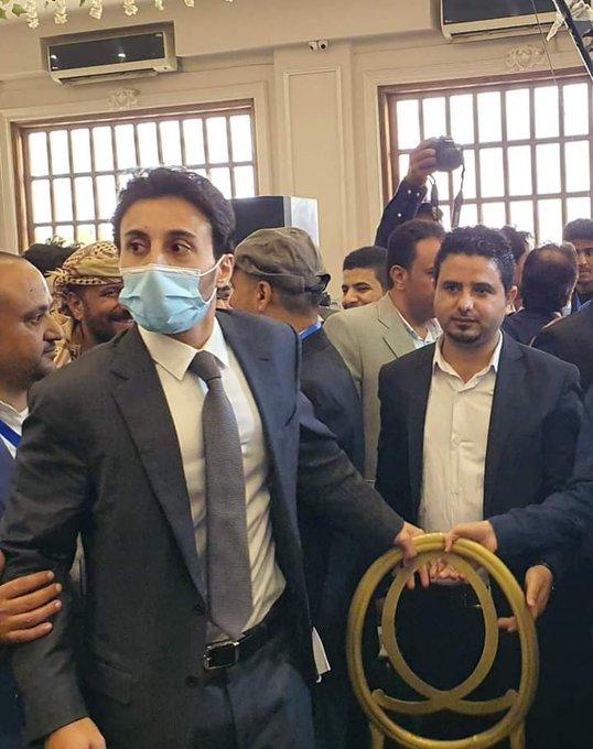 بالصور.. نجل الرئيس السابق علي عبدالله صالح يظهر في القاهرة