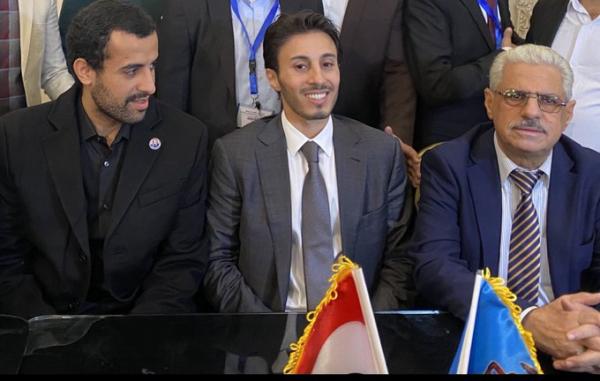 بالصور.. نجل الرئيس السابق علي عبدالله صالح يظهر في القاهرة