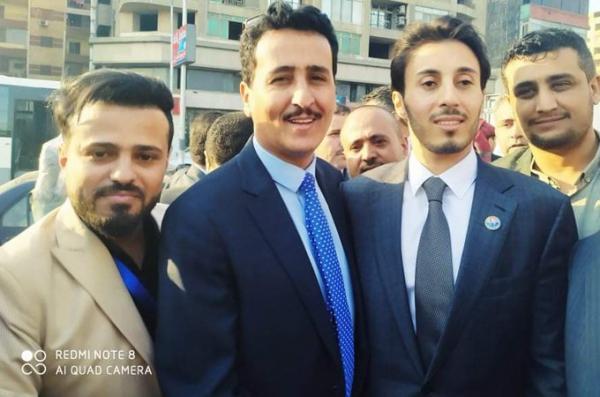 بالصور.. نجل الرئيس السابق علي عبدالله صالح يظهر في القاهرة