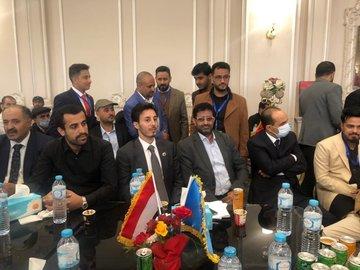 بالصور.. نجل الرئيس السابق علي عبدالله صالح يظهر في القاهرة