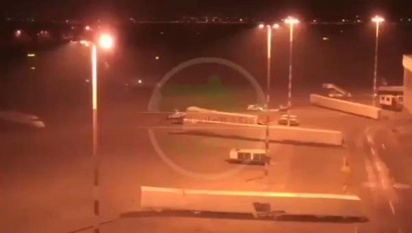 لقطات لطائرة سليماني قبل لحظات من اغتيال (فيديو)