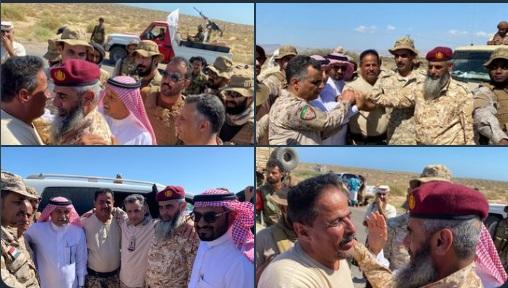 السفير السعودي في اليمن يكشف ما حدث يوم امس في أبين (صور)