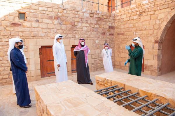 شاهد بالصور: الجولة التي قام بها ولي العهد محمد بن سلمان وأمير قطر تميم بن حمد بالعلا