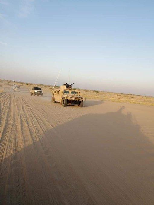 قوات عسكرية جديدة تنضم إلى جبهة مأرب لقتال الحوثيين (صورة)