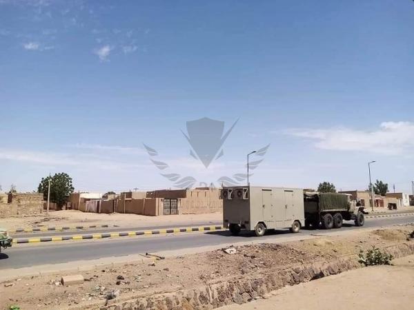 الجيش المصري يدخل الاراضي السودانية ونقل معدات عسكرية (صور)