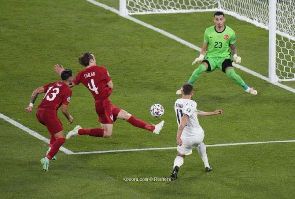ايطاليا تسحق تركيا بثلاثية نظيفية في افتتاح كأس أمم اوروبا !
