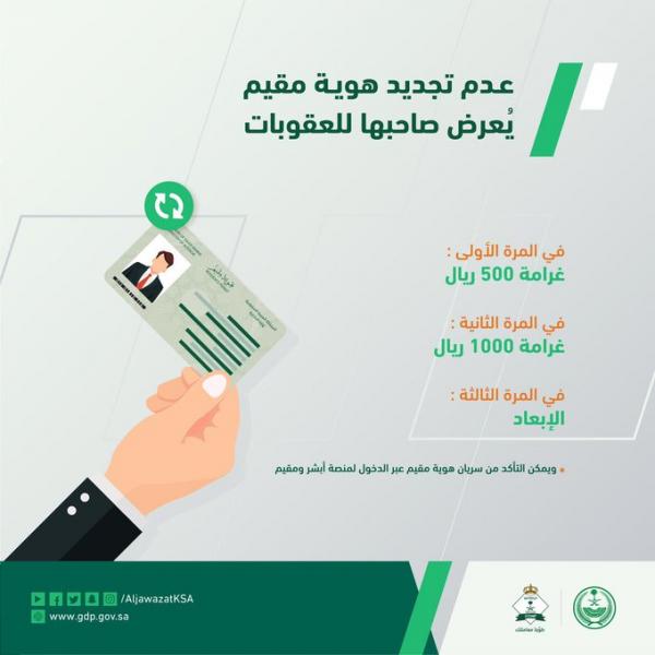 الجوازات السعودية تصدر تعليمات هامة للمقيمين بشأن هوية مقيم