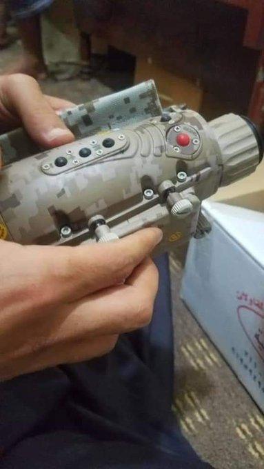 ضبط مناظير ليلية في منفذ المهرة قادمة للحوثيين من سلطنة عمان (صور)