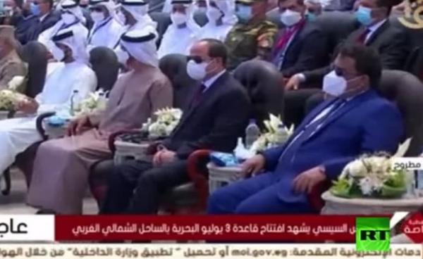 بحضور محمد بن زايد.. السيسي يفتتح قاعدة 3 يوليو أحدث قاعدة عسكرية مصرية على البحر المتوسط