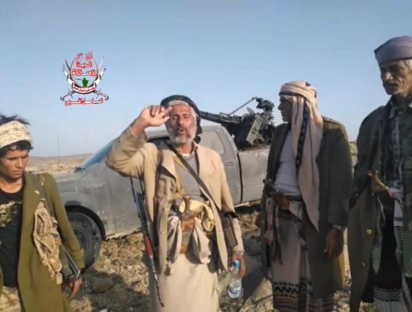 قيادة ومشائخ آل حميقان يشكرون قائد ألوية العمالقة (فيديو)