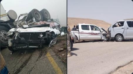 حضرموت: وفاة 31 شخصاً وإصابة 88 آخرين في 62 حادث خلال نصف عام