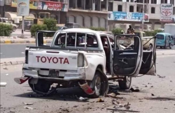 انفجار في المنصورة بعدن يودي بحياة قائد مقاومة الحازمية بالبيضاء