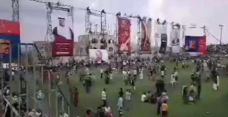 شاهد كيف استدرج حمود سعيد المخلافي النساء إلى ملعب الشهداء بمدينة تعز.. وماذا حدث !