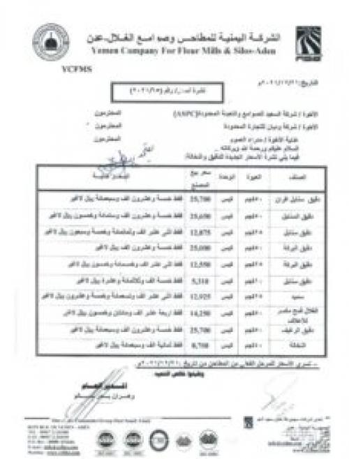 مجموعة هائل سعيد تخفض أسعار الدقيق وسلع أخرى