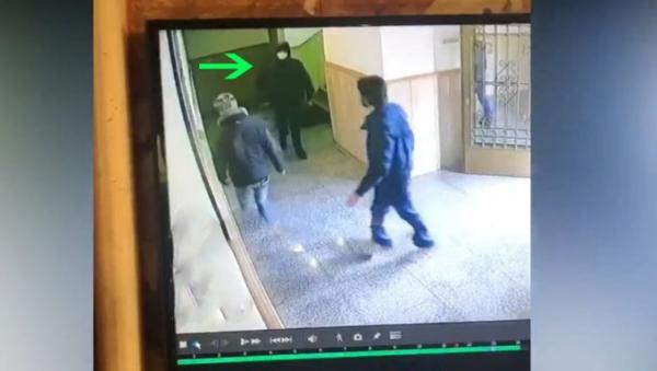 فجعت اللبنانيين.. أول ظهور لقاتل طبيب الأسنان اللبناني (كاميرا مراقبة)