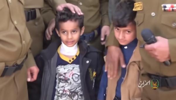 شرطة صنعاء تضبط مجرم حاول ذبح طفلين (فيديو)