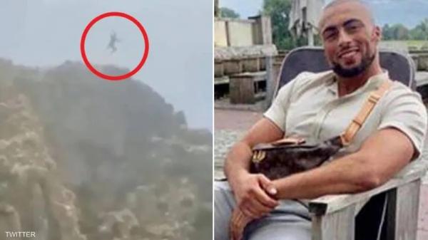 صورته زوجته وهو ينفذ قفزة قاتلة.. مقتل لاعب كرة قدم مغربي أمام عائلة