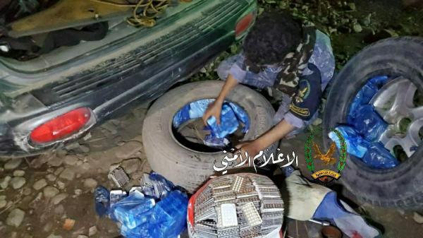 تعز: ضبط أدوية وبضائع ممنوعة ومهربة