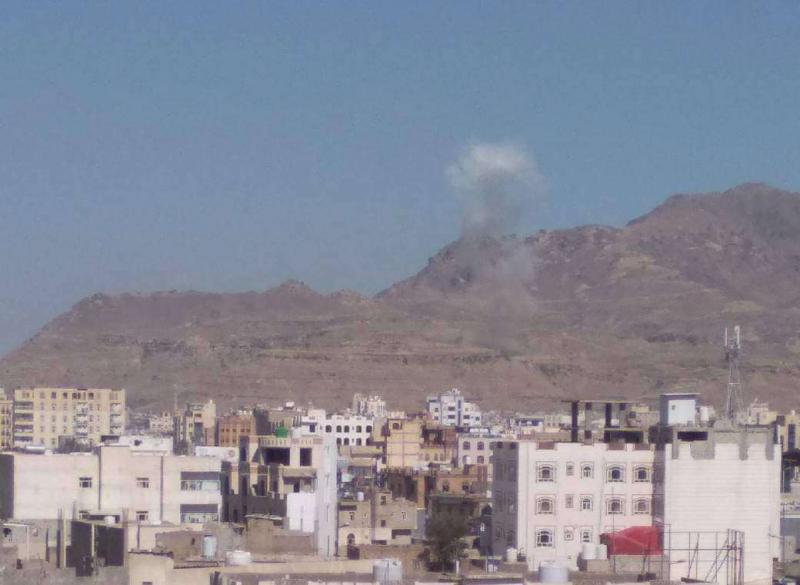 انفجار كبير يهز منظقة الحفا بالعاصمة صنعاء