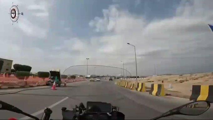 شاهد فيديو.. لحظة تعرض الرحال الإماراتي محمد الحمادي لحادث عن منفذ الخفجي باتجاه الكويت