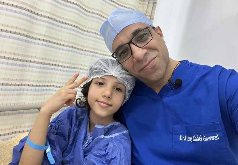 الدكتور هاني عبدالجواد يروي قصته مع الطفلة الجوهرة السعودية ويصفها بأقوى قصص الخيال