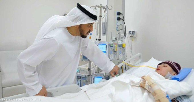 الطفلة السورية «شام» تأسر القلوب بعفويتها خلال رحلة علاجها بالإمارات